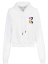 Women's Gradient Crop Hoodie White - OFF WHITE - BALAAN 2