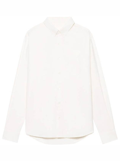 Men's Alexandre Mattiussi Long Sleeve Shirt White - AMI - BALAAN 2