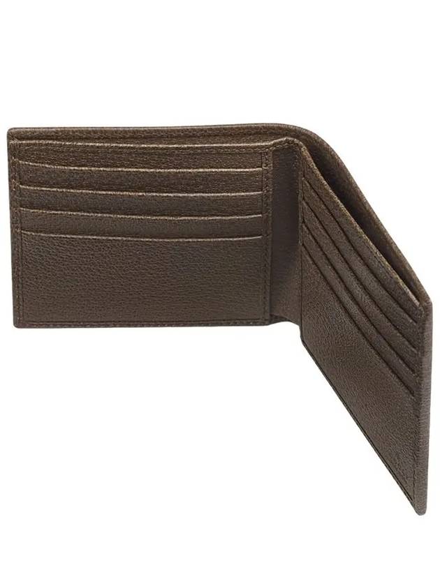 Ophidia GG Half Wallet Beige Ebony - GUCCI - BALAAN 6