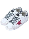 Superstar Silver Tab Low Top Sneakers White - GOLDEN GOOSE - BALAAN 3