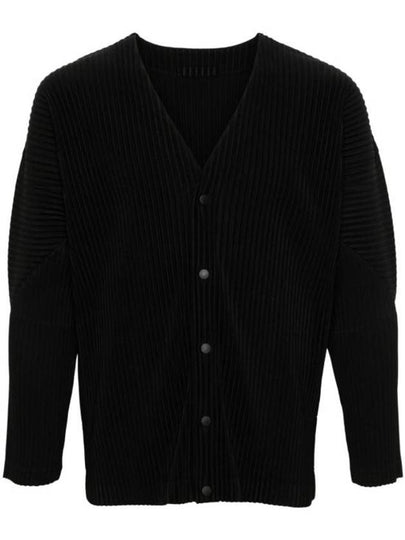 Pleats Cardigan Black - ISSEY MIYAKE - BALAAN 2