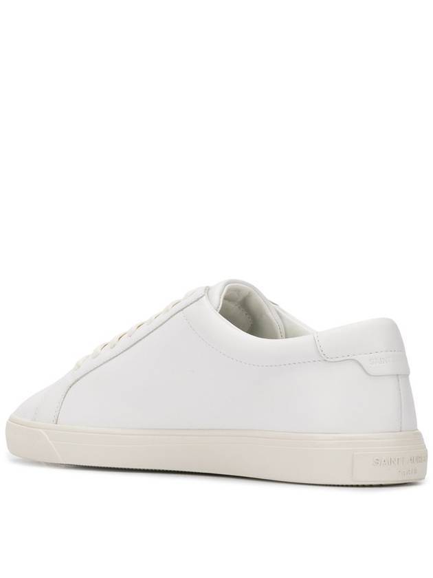 Women's Andy Low Top Sneakers White - SAINT LAURENT - BALAAN 4