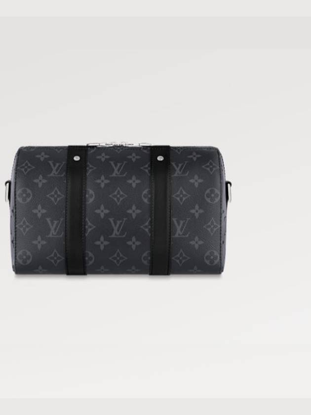 City Keepall Cross Bag Black - LOUIS VUITTON - BALAAN 4