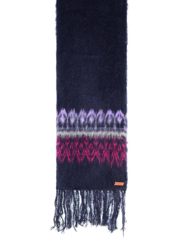 Dayna Mohair Blend Muffler Midnight - ISABEL MARANT - BALAAN 2