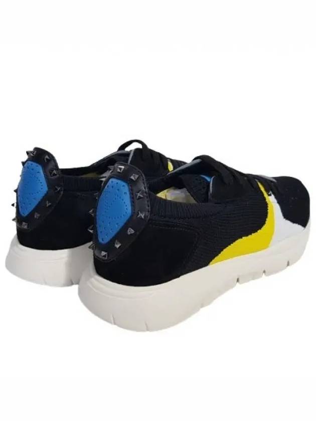 S0A56 BNH AVO Sound Low Top Sneakers Black - VALENTINO - BALAAN 4