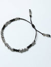 Black Antique Silver Beads Bracelet - KND - BALAAN 8