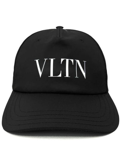 VLTN Logo Ball Cap Black - VALENTINO - BALAAN 2