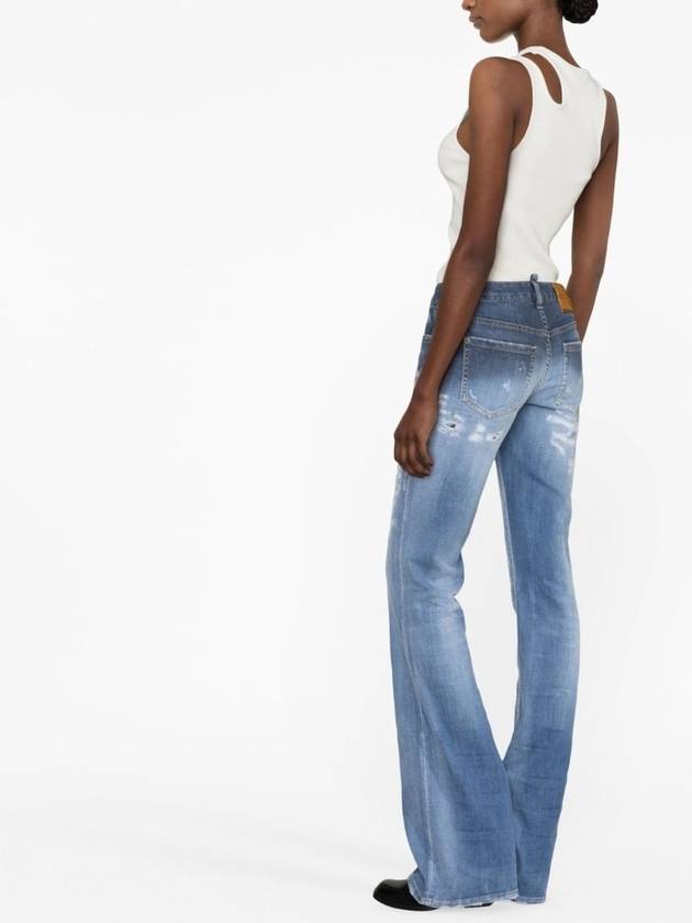 Distressed Flare Jeans S75LB0725S30789 - DSQUARED2 - BALAAN.