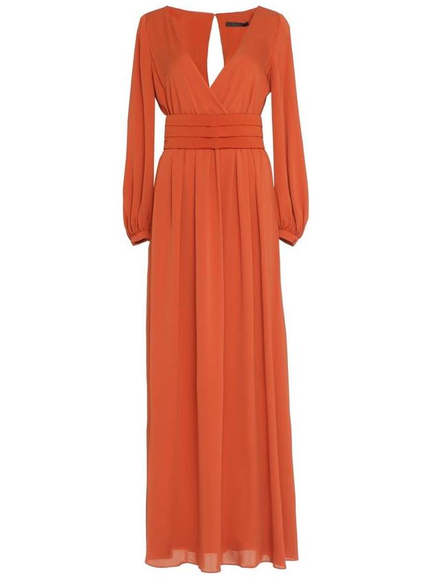 Max Mara Tasca Silk Maxi Dress - MAX MARA - BALAAN 1