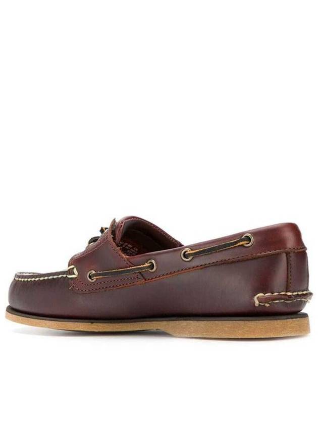 Classic Boat Loafers In Brown Leather Man - TIMBERLAND - BALAAN 3