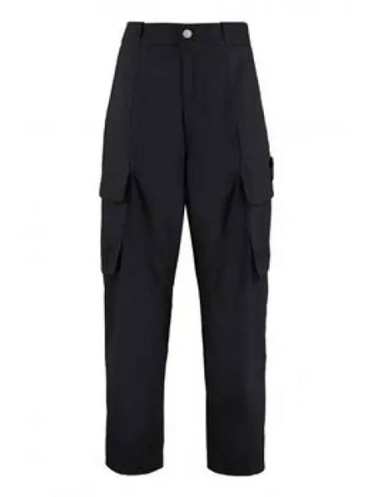 Shadow Project Cotton Nylon Ripstop Cargo Pants Black - STONE ISLAND - BALAAN 2