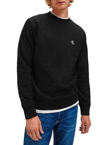 CK small logo brushed unisex sweatshirt - CALVIN KLEIN - BALAAN 1