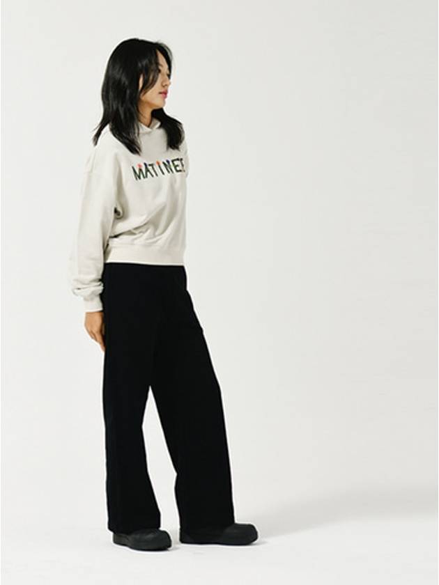 Luster Semi Wide Banding Pants BLACK - LE SOLEIL MATINEE - BALAAN 6