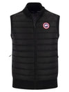 Hybrdige Slim Fit Merino Wool Padded Vest Black - CANADA GOOSE - BALAAN 2