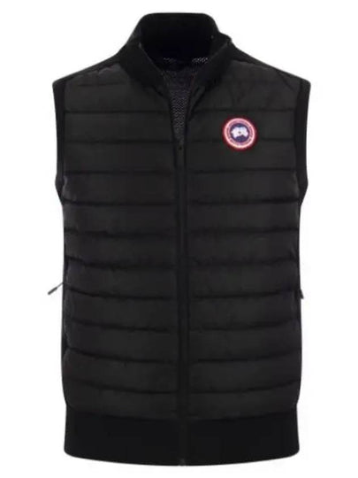 Hybrdige Slim Fit Merino Wool Padded Vest Black - CANADA GOOSE - BALAAN 2