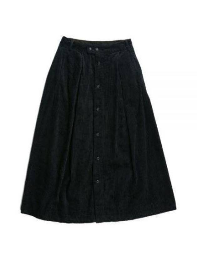 Midi Skirt 23F1WG008 NQ458 SD017 Navy Dk - ENGINEERED GARMENTS - BALAAN 1