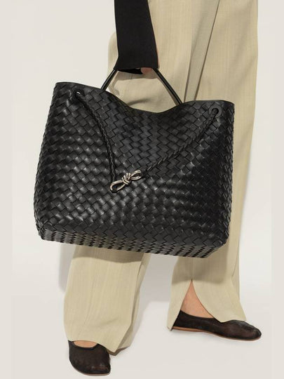 Bottega Veneta Handbag 'Andiamo Large', Women's, Black - BOTTEGA VENETA - BALAAN 2