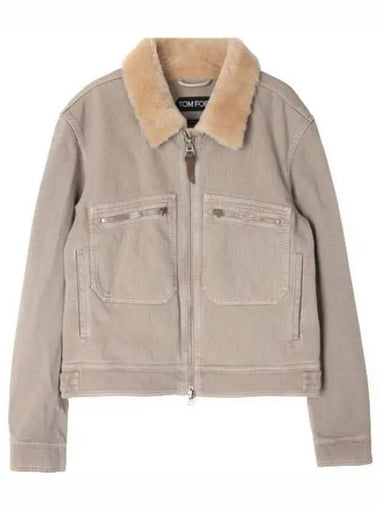 bedford cord zip blouson - TOM FORD - BALAAN 1