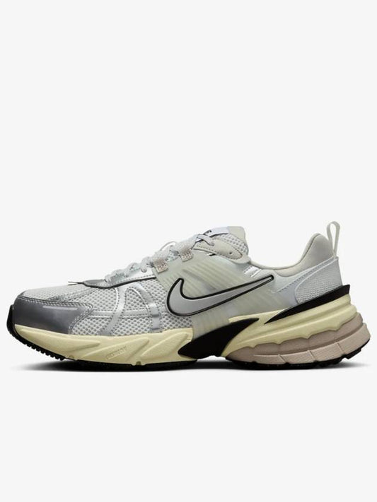 V2K Run Pure Platinum Low Top Sneakers Light Iron Ore - NIKE - BALAAN 2