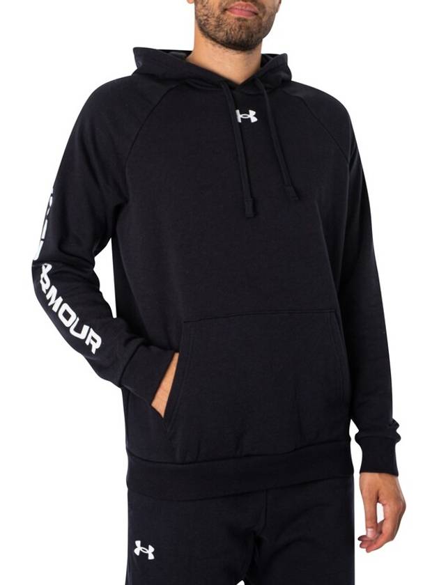 Men's UA Rival Fleece Suit Black - UNDER ARMOUR - BALAAN 3