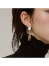 SILVER DROP EARRING GD earrings - TIBAEG - BALAAN 2