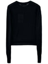 ORB Logo Knit Top Black - VIVIENNE WESTWOOD - BALAAN 3