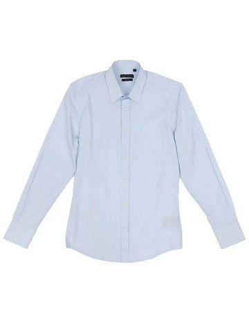 Sky cotton blend long sleeve standard shirt SH124 - IKALOOOK - BALAAN 1