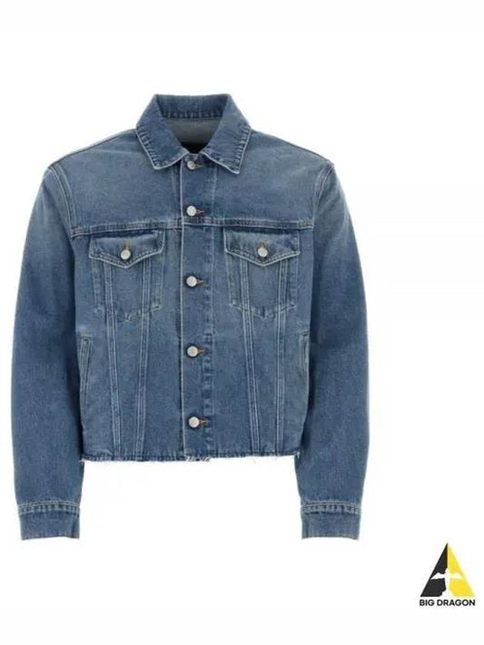 MM6 SH0AM0026 S30589 965 Denim Jacket - MAISON MARGIELA - BALAAN 1