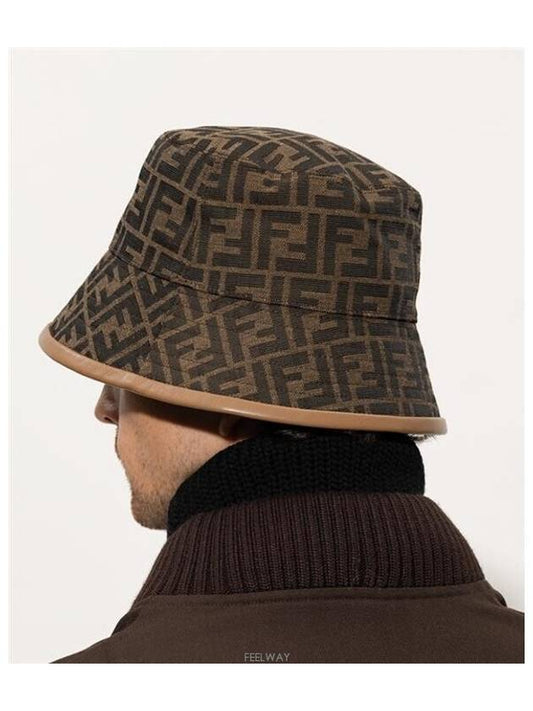 Monogram Bucket Hat Brown - FENDI - BALAAN 2