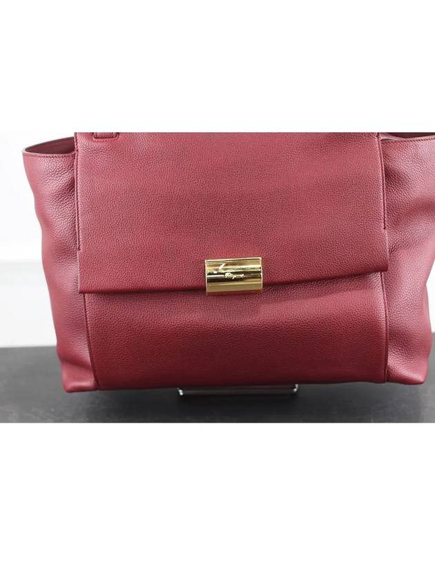 Ferragamo Women s Shoulder Bag Burgundy 21F926 - SALVATORE FERRAGAMO - BALAAN 3