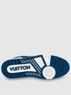 LV Monogram Low Top Sneakers Blue - LOUIS VUITTON - BALAAN 6