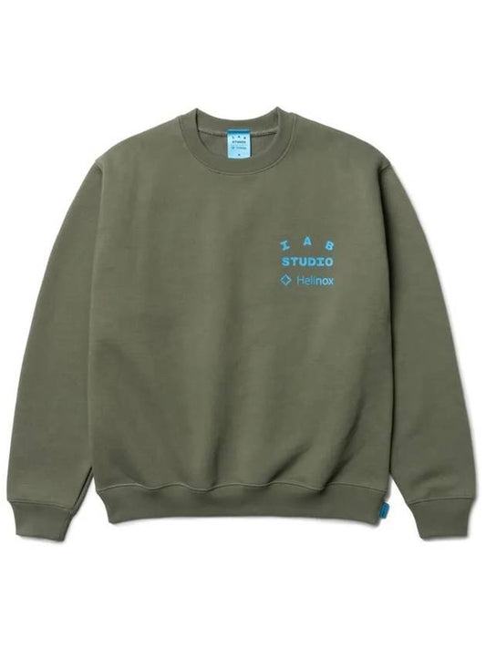 Helinox sweatshirt leaf green - IAB STUDIO - BALAAN 2