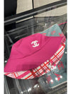 23SS CC Pearl Bucket Hat Fuchsia AA8956 - CHANEL - BALAAN 2