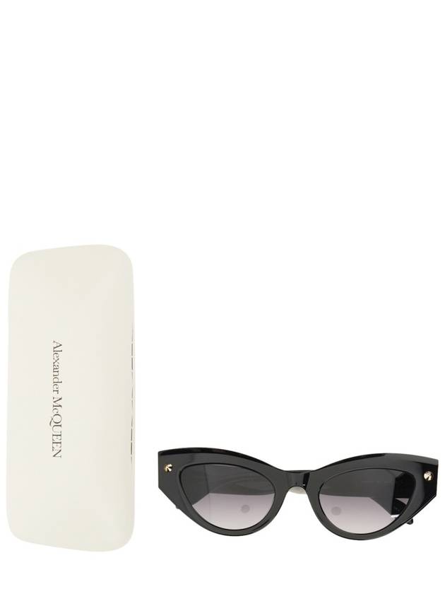 Sunglasses 736854 J07491053 BLACK - ALEXANDER MCQUEEN - BALAAN 4