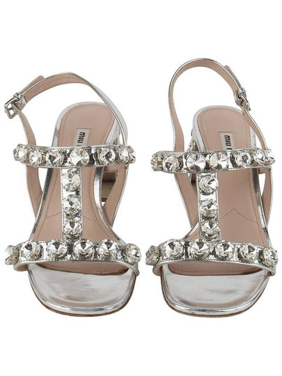 5X978C Crystal Strap Sandals 38 1 233749 2 - MIU MIU - BALAAN 2