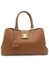 Appoline Medium Supple Calfskin Tote Bag Tan - CELINE - BALAAN 2