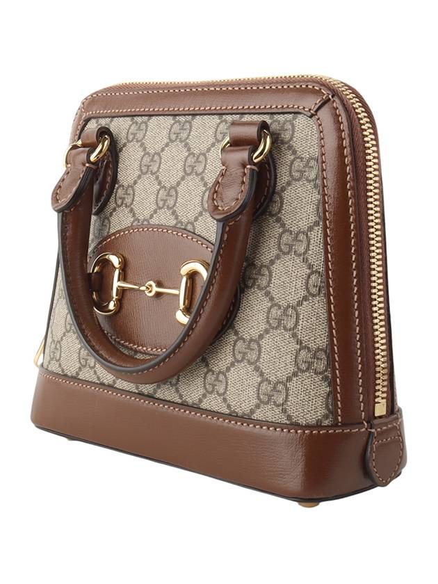 640716 GG Supreme 1955 Horsebit Top Handle Mini Cross Bag34336 - GUCCI - BALAAN 2