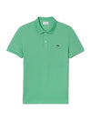 Slim Fit Short Sleeve Polo Shirt Green - LACOSTE - BALAAN 2