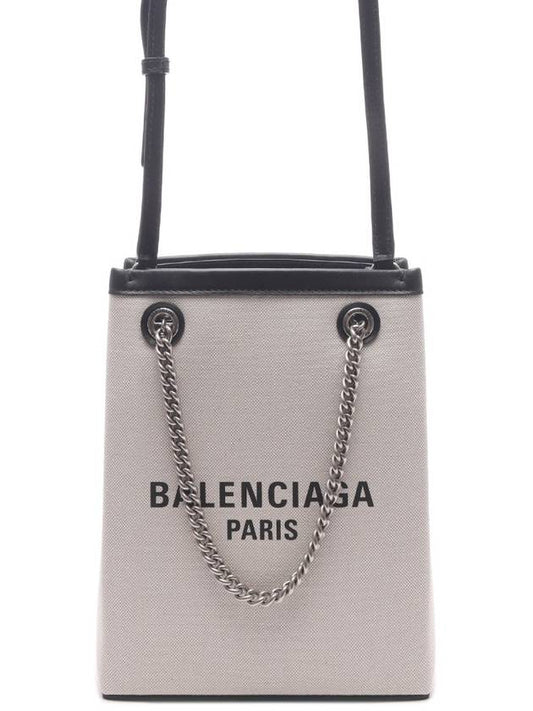 Duty Free Phone Tote Bag White - BALENCIAGA - BALAAN 2