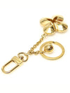 M66463 Gold Flower Logo Eclipse Bag Charm Key Holder - LOUIS VUITTON - BALAAN 4