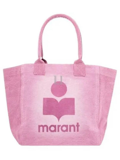 Yenky Small Cotton Tote Bag Pink - ISABEL MARANT - BALAAN 2