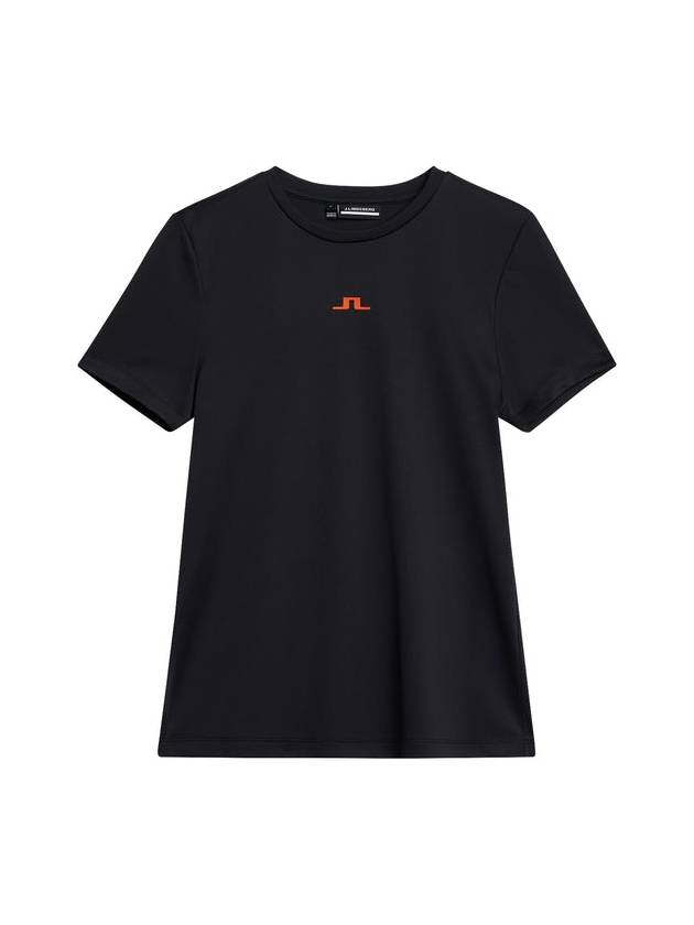 Ada Short Sleeve T-Shirt Black - J.LINDEBERG - BALAAN 2