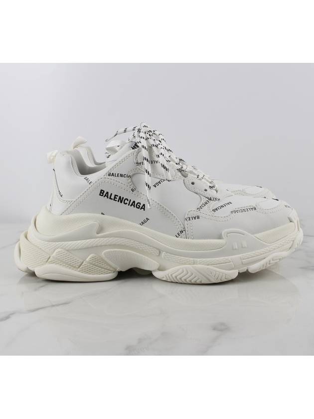 Triple S White Multi Logo 41 - BALENCIAGA - BALAAN 7