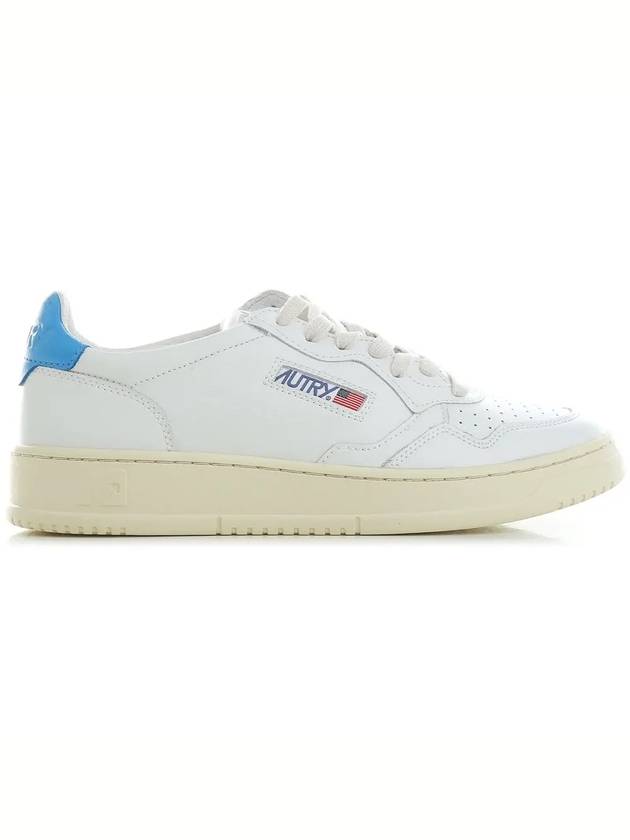 Men's Medalist Leather Low Top Sneakers White - AUTRY - BALAAN 3