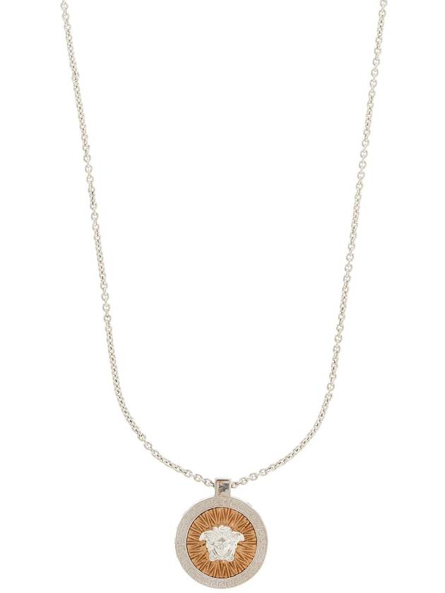 Crystal Icon Necklace Gold - VERSACE - BALAAN 3