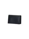 Logo Stamp Card Hoder Black - THOM BROWNE - BALAAN 2