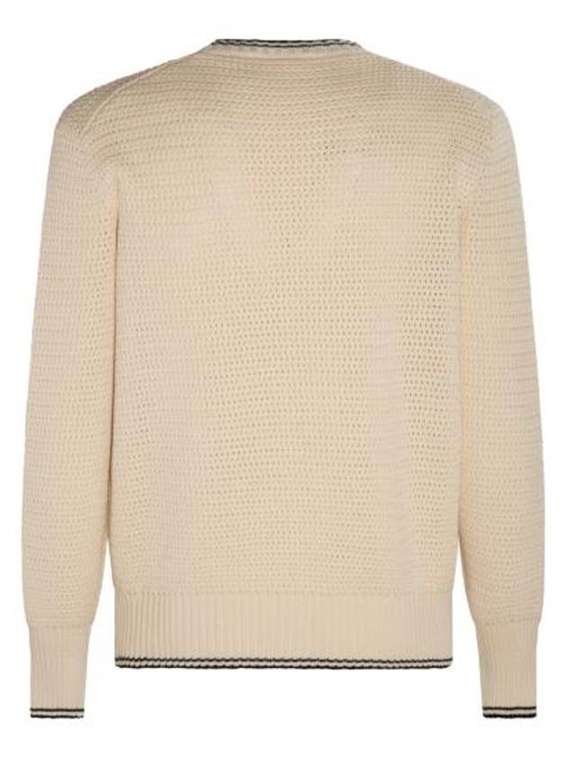 Graffiti Logo Knit Top Beige - ALEXANDER MCQUEEN - BALAAN 5