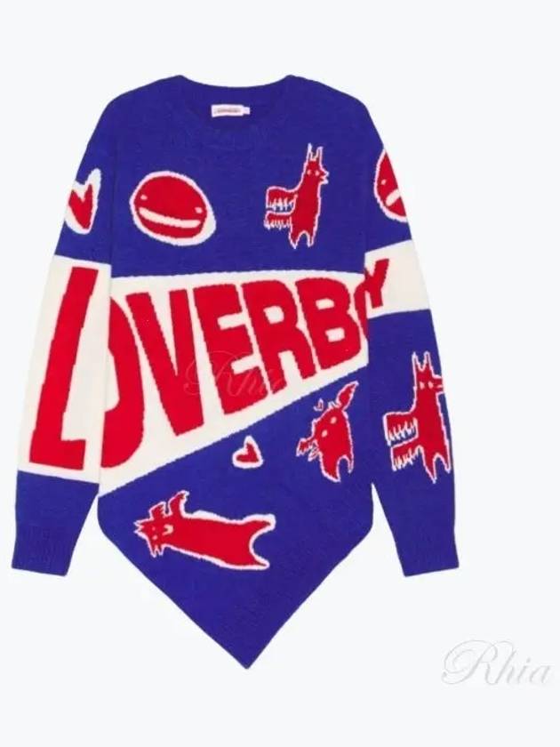 Charles Jeff REY Rubber BOY Topsy TURVY Logo Jumper 042090701 - CHARLES JEFFREY LOVERBOY - BALAAN 1