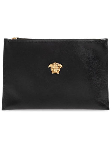 Versace Leather Handbag, Men's, Black - VERSACE - BALAAN 1