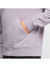 Small Heart Logo Cotton Hoodie Purple - AMI - BALAAN 7